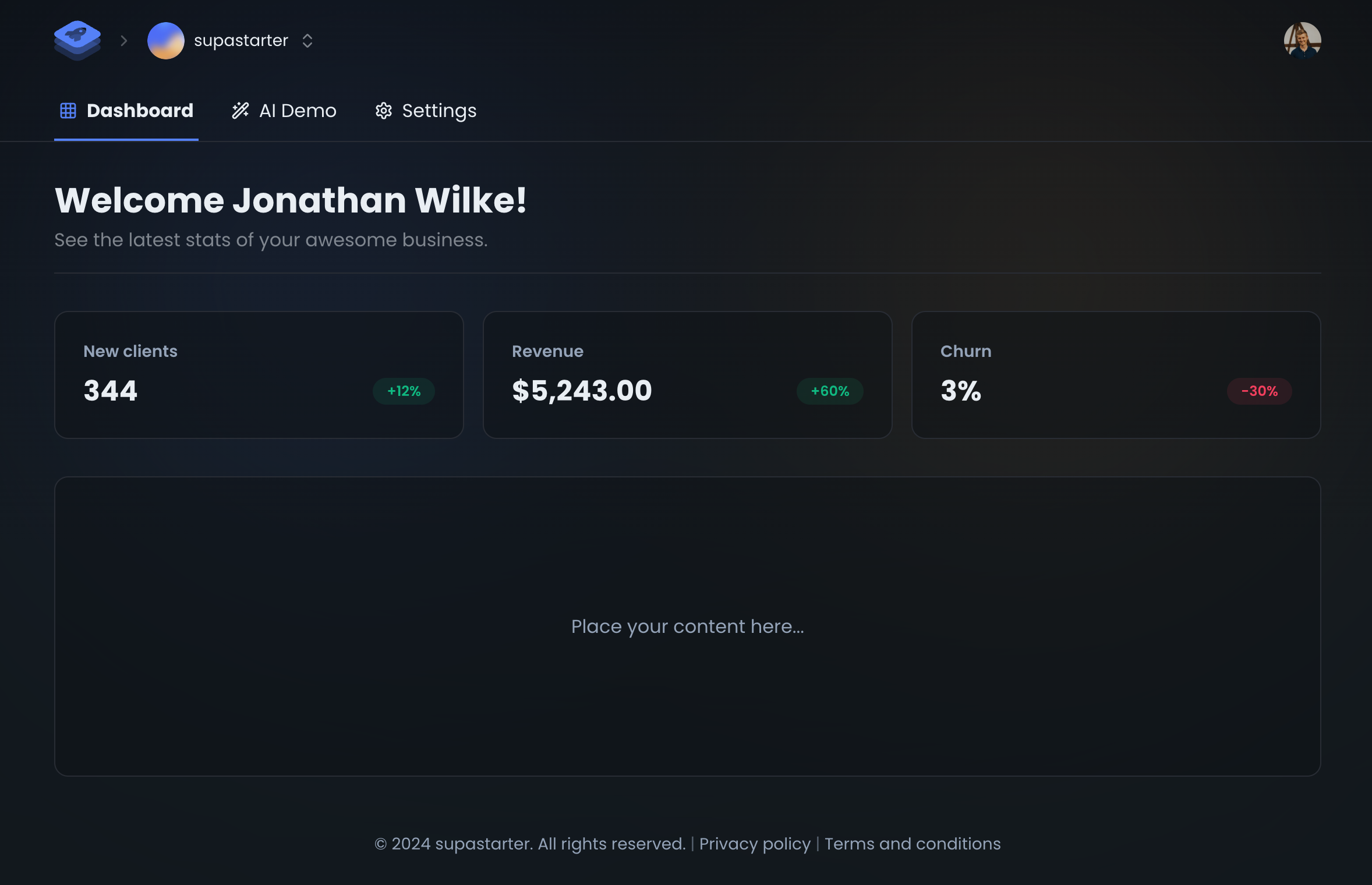 SyndicHub dashboard preview