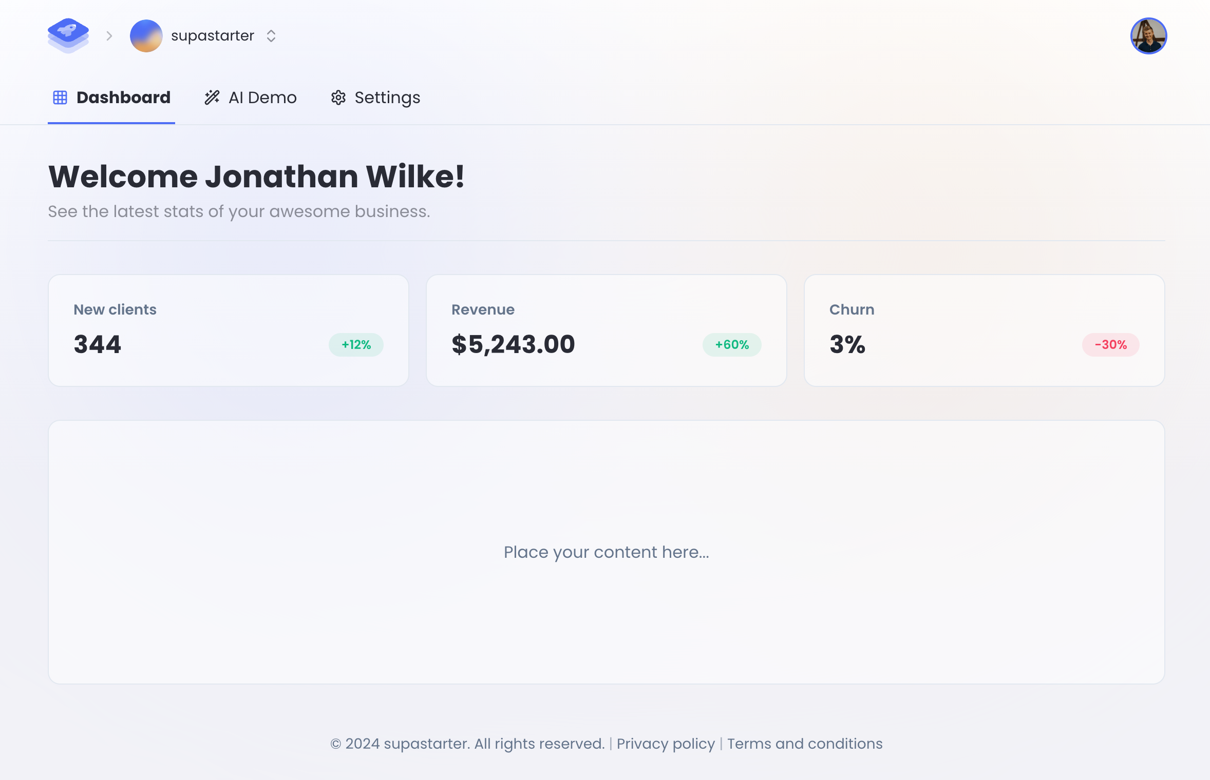 SyndicHub dashboard preview